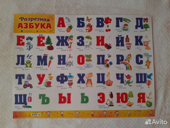Азбука плакат
