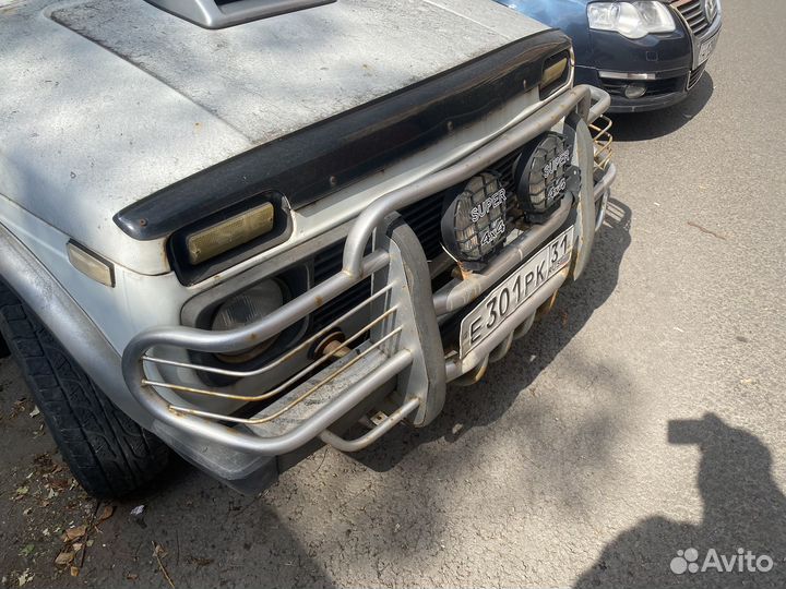 Кенгурятник на ниву