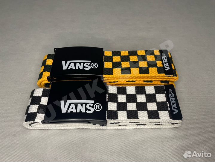 Ремень Vans в клетку