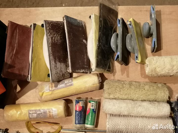 Набор строительного инструмента для ремонта в доме