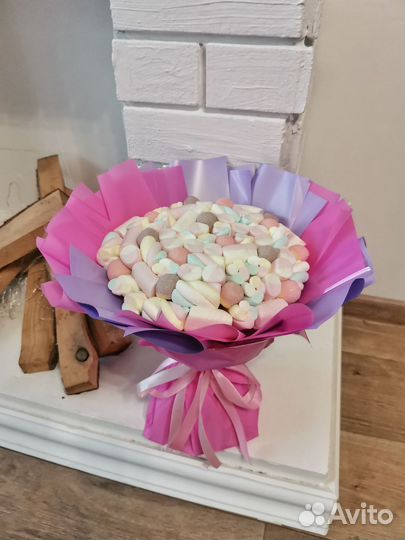 Сладкие букеты к 8 марта