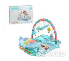 Коврик развивающий Дружок с пианино и музыкальным
