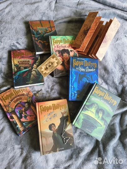 Гарри Поттер 7 книг Росмэн