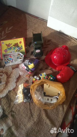 Игрушки для мальчика (цена за все 3 пакета)