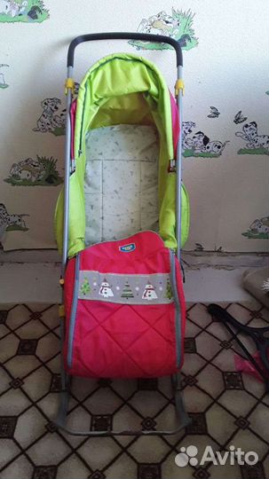 Коляска санки