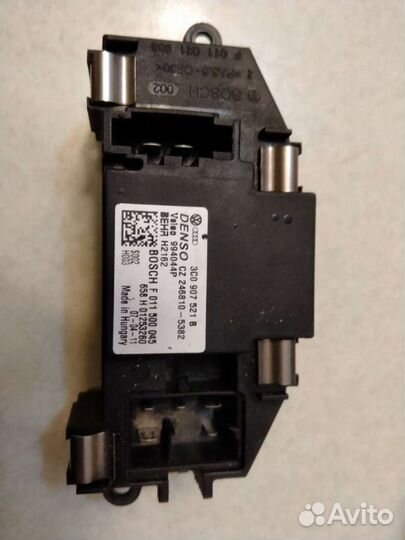 Резистор моторчика печки volkswagen jetta b5