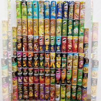 Банки Pringles, принглс коллекция, чипсы