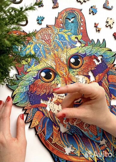 Деревянные пазлы