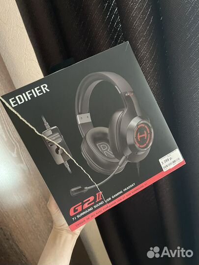 Игровые наушники edifier