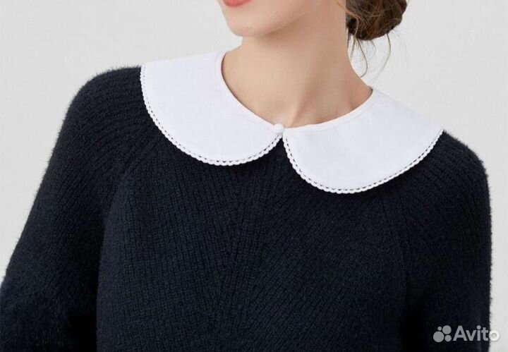 Воротник съемный белый