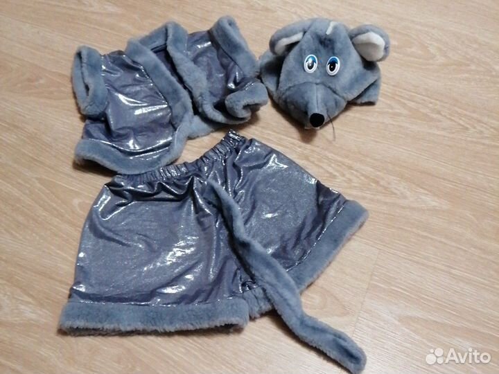 Новогодний костюм мышонок, ёжик прокат