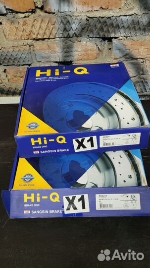 Новые тормозные диски Sangsin Hi-Q