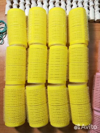 Бигуди пакетом разные 60 шт