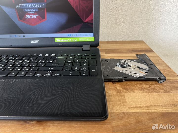 Тонкий быстрый Acer 4 ядра 8Gb SSD 256G сумка мышь