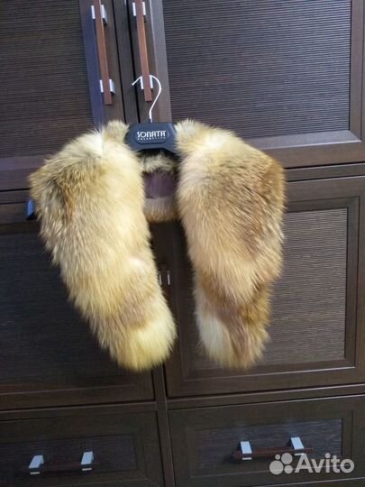 Меховой воротник лиса