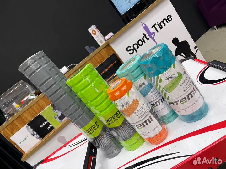 Роллы для фитнеса, массажа в ассортименте