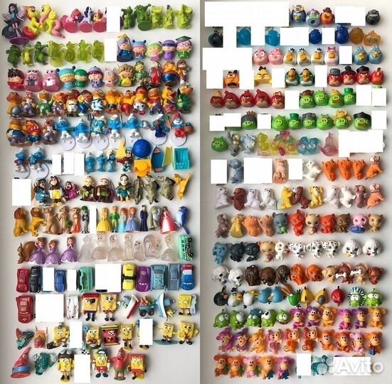 Игрушки некиндер единицы серии