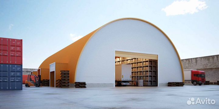 Промышленные навесы, цеха, склады