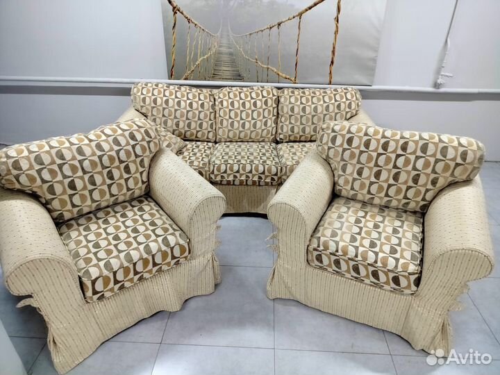 Диван+ 2 кресла