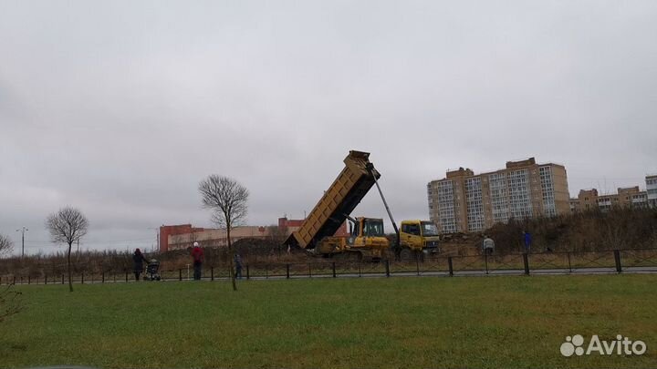 Засыпка и поьем участков под ключ