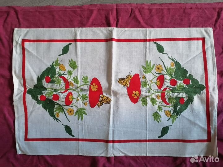 Полотенце лен СССР новые 5 штук