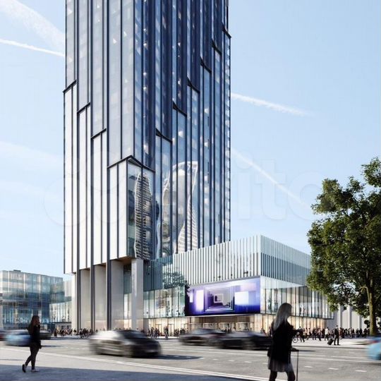 Квартира-студия, 46,6 м², 24/85 эт.