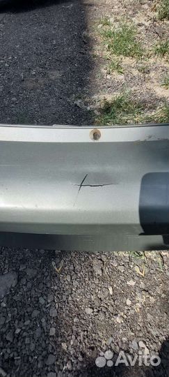 Бампер задний рено логан