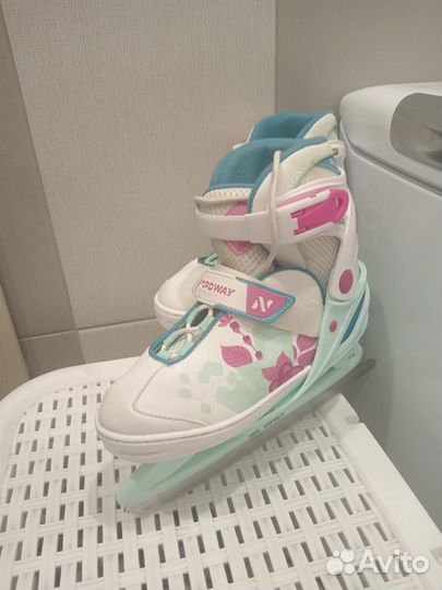 Коньки фигурные детские раздвижные