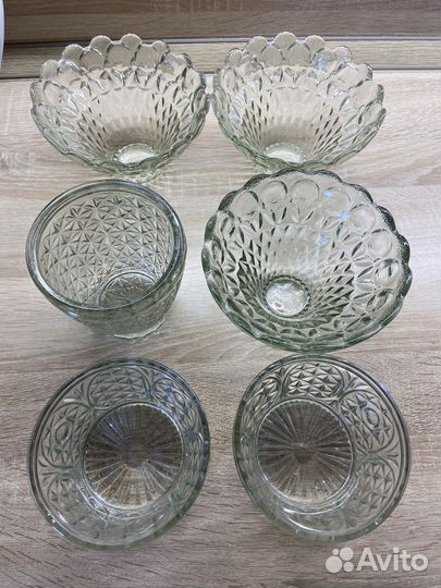 Вазы и салатники стекло