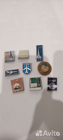 Значки авиация