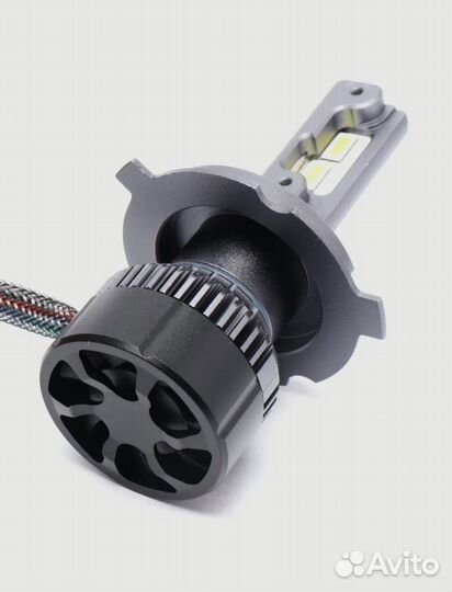 Светодиодные лампы k5c mini h4 6000 k