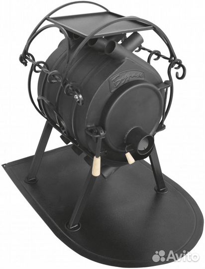 Печь для отопления Булерьян. Дымоход