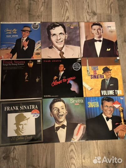 Frank Sinatra lp 1980-1986 англия, Германия