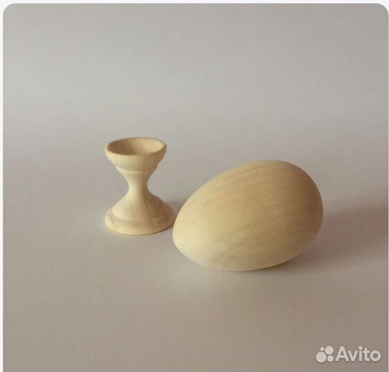 Яйцо деревянное заготовка