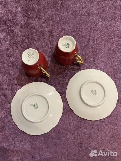 Две кофейные пары Bareuther Bavaria