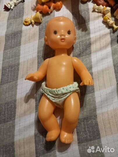 Кукла пупс гдр СССР