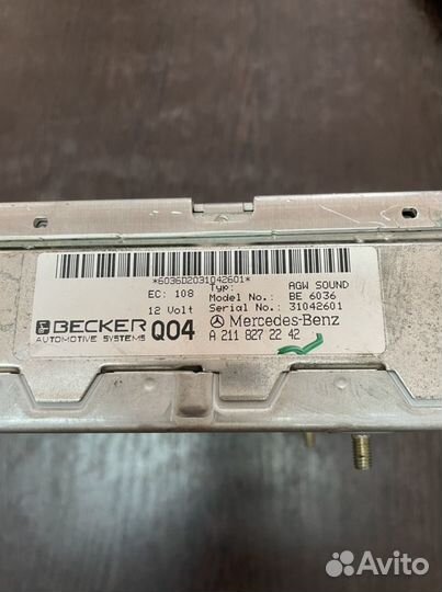 Усилитель звука для Mercedes W171 W211 W219