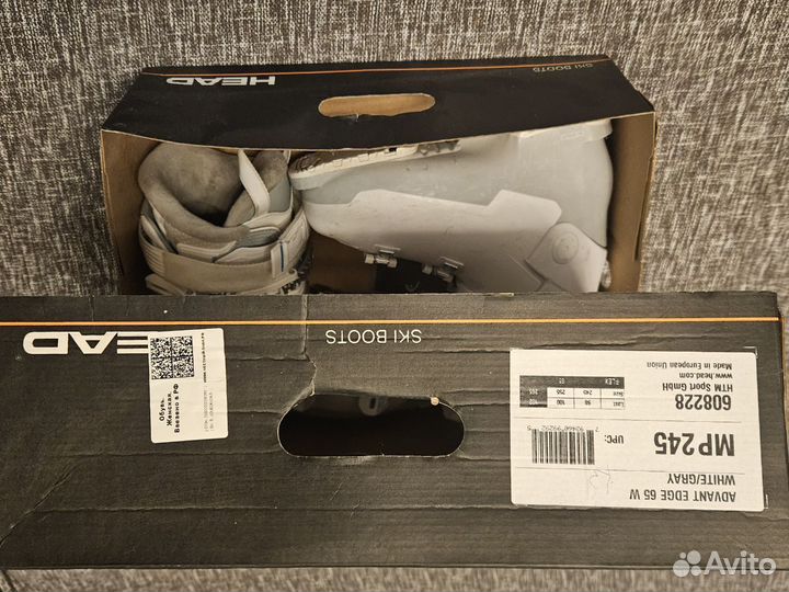 Горнолыжные ботинки head advant edge 65