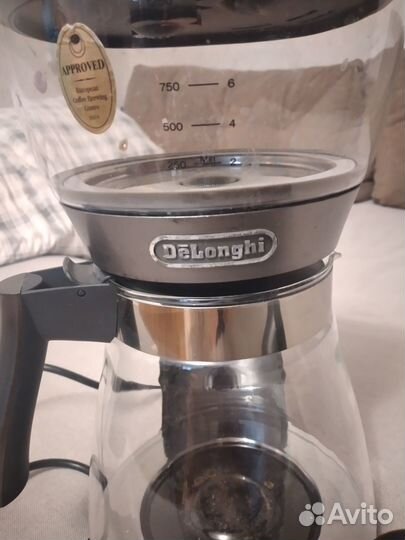 Кофеварка delonghi капельная