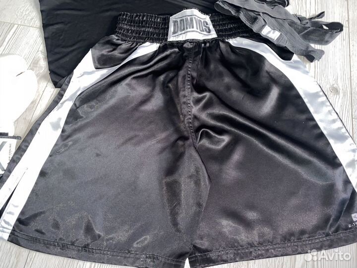 Шорты для бокса перчатки domyos