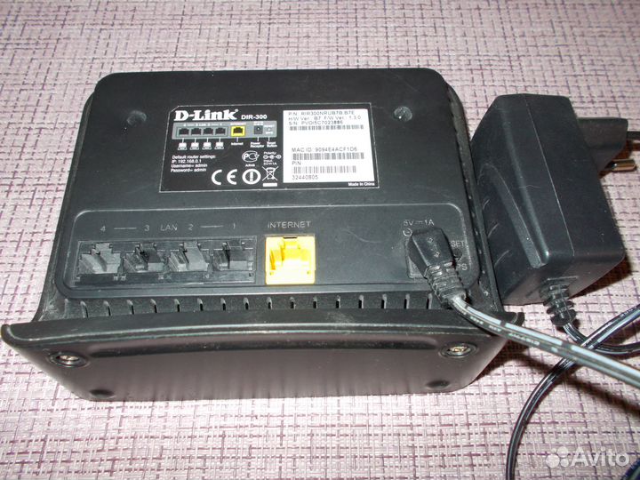 WiFi-роутер D-Link DIR-300
