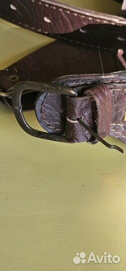 Патронташ 12 калибр кожаный