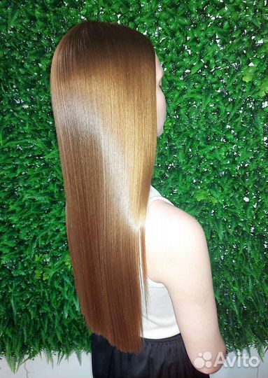 Кератиновое выпрямление, ботокс волос