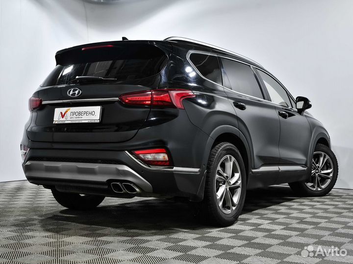 Hyundai Santa Fe 2.2 AT, 2018, 174 146 км