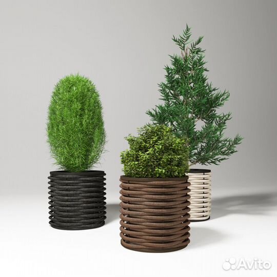 Вазоны для цветов, кашпо, корзина