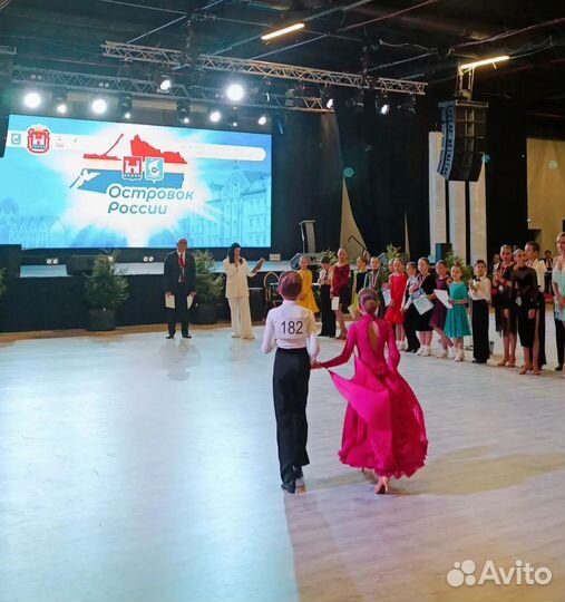 Платье для бальных спортивных танцев стандарт