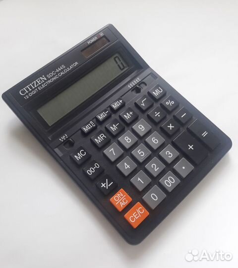 Калькулятор citizen sdc-444s