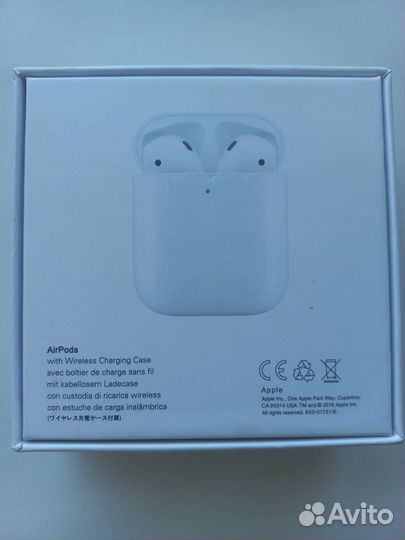 Airpods 2 новые,не рабочие на ремонт,на запчасти