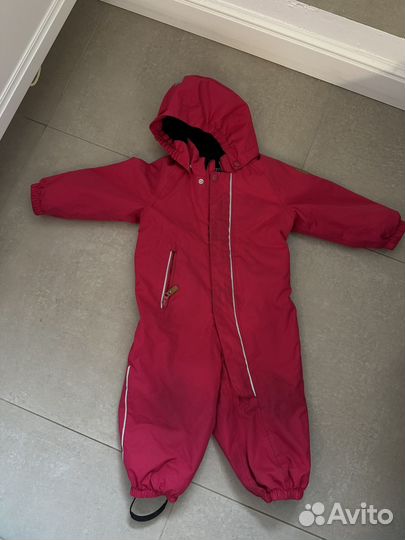 Комбинезон демисезонный Reima розовый 86