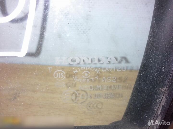 Стекло двери задней левой Honda Civic 4D 2006-2012